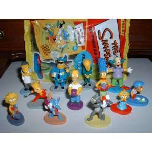  Simpsons Figure Figurine Collection Set of 12: Everything 