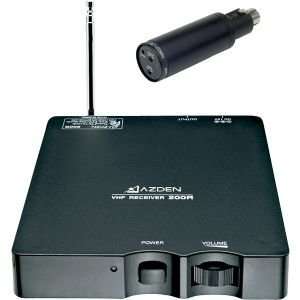 : Single Channel VHF XLR Plug In Microphone Transmitter System   VHF 