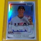 2011 Bowman Chrome Hunter Virant Refractor Autograph 40