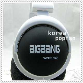 BIGBANG big bang with VIP KPOP BLACK EARPHONES HEADPHONES NEW  