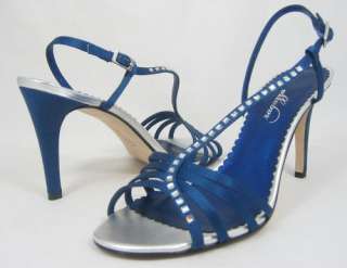 RAGAZZA VIOLET Blue Womens EVENING Shoes Sandals 8.5  