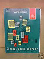 General Radio vintage catalog R yr 1963, 224pg  