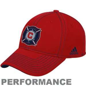   Chicago Fire Authentic Coachs Flex Hat   Red: Sports & Outdoors