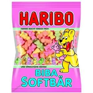 Haribo Biba Soft Bears Gummi Candy 200 g Grocery & Gourmet Food