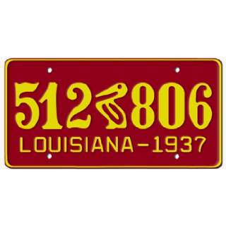   STATE PLATE  EMBOSSED WITH YOUR CUSTOM NUMBER: Kitchen & Dining