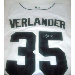  Detroit Tigers Justin Verlander Hand Signed Autographed 