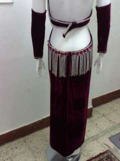 Professional Belly Dance Velvet Costume EgyptBELLYDANCE  