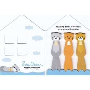  kawaii bookmark stickers sea otter Post it Toys & Games