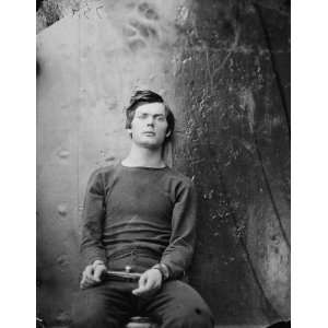 Manacled Lincoln Assassination Conspirator Lewis Payne, April 1865 