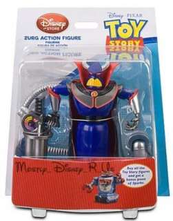   description disney store pixar presents toy story 3 zurg action figure