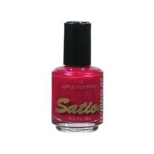    SATION Professional Apple Red Frost 0.5oz (Color 48) Beauty