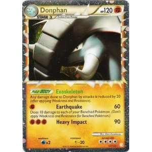  Pokemon   Donphan (SR) (107)   HeartGold SoulSilver 