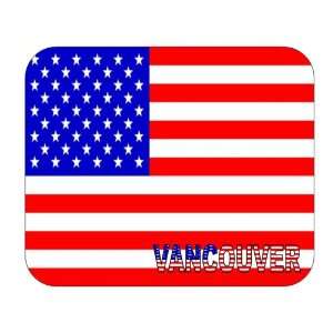  US Flag   Vancouver, Washington (WA) Mouse Pad Everything 