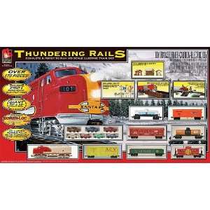   Light Diesel Freight Thundering Rails (6 Cars, Caboose) Toys & Games