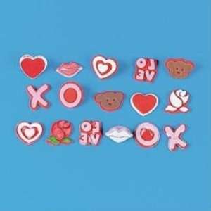   Mini Valentine Craft Stamps Case Pack 14 by DDI: Arts, Crafts & Sewing