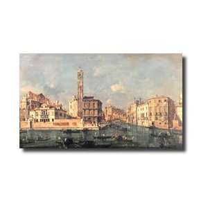 Grand Canal San Geremia And The Entrance To The Canneregio Giclee 