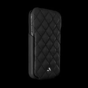  Vaja Black Matelasse Leather Case for Apple iPhone 4 / 4S 