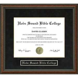  Hobe Sound Bible College (HSBC) Diploma Frame