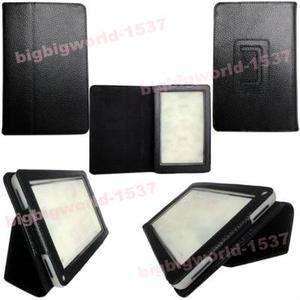 New Leather Case Cover bag PU For Latest  Kindle Fire 7 Black 