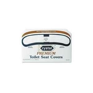  Krystal Premium Toilet Seat Covers, 250 Covers/Box, 10 