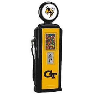 Georgia Tech Yellow Jackets Gas Pump Gumball Machine 