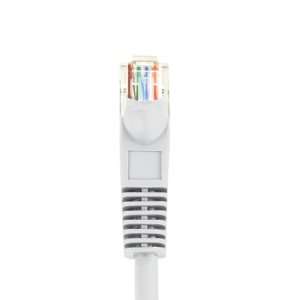  CAT6 UTP Patch Cord White, 12FT Electronics