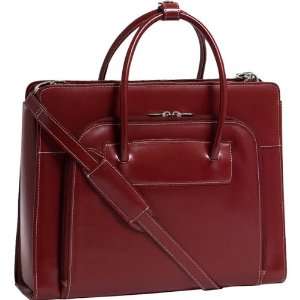  Lake Forest Ladies Notebook Briefcase Italian Leather Electronics