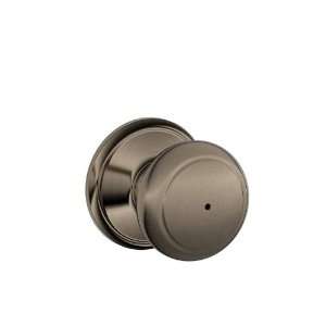  Schlage F40AND620 Privacy Antique Pewter