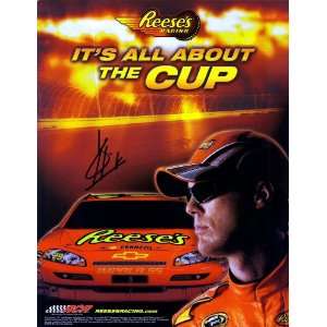 2009 Kevin Harvick #29 Reeses Racing Driver Card SIGNED 