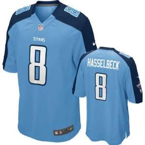  Matt Hasselbeck Jersey Home Blue Game Replica #8 Nike 