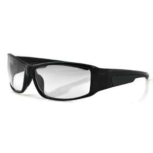  Bobster Rattler Black Frame Sunglasses With Anti Fog 