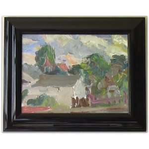 Pacific Grove, Original Oil Painting on Board By Carmel Artist Victor 