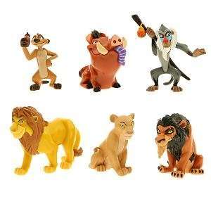 com Lion King 6 Figure set (Simba, Scar, Timon, Pumbaa, Rafiki, Nala 