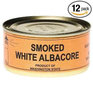 East Point Smoked White Albacore, 6 Ounce Tins (Pack of 12)