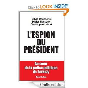 espion du président (French Edition) Didier HASSOUX, Christophe 