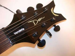 Dean Vendetta XMT Electric Guitar w/ Tremelo, Black,NEW  