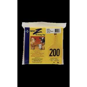  Ztags Cow 176 200   Yellow