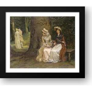  Unrequited Love   A Scene From Much Ado 38x32 Framed Art 