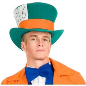 Lets Party By Charades Costumes Mad Hatter Adult Hat / Green   One 