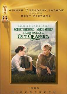 OUT OF AFRICA New Sealed DVD Robert Redford 025192025020  