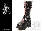 3009 3.5 inch Rock Gothic / cosplay / lolita shoes US5.5 9