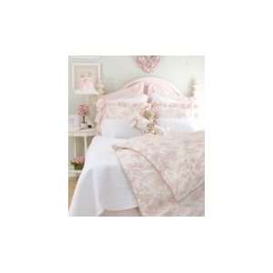   : Isabella Full Duvet Set   Pink Toile Girls Bedding: Home & Kitchen