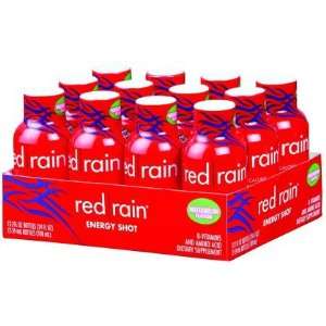  Red Rain Energy Shot, Watermelon, 2 oz, 12 ct (Quantity of 