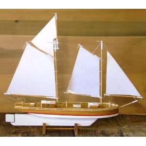  Model Boat Kit   Sailing Coaster Schooner Toys & Games
