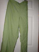 NWT! ALFRED DUNNER Ankle Pants GREEN 20W  