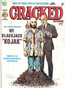 Cracked Magazine #122 January 1975 Blackjack Kojak  