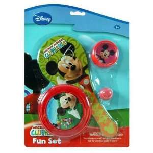  Mickey 3 Part Fun Set Paddle Ball, Yo Yo Case Pack 36 