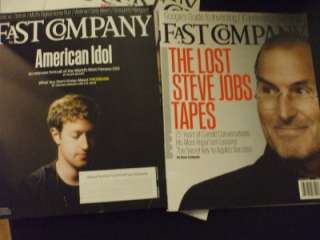   COMPANY MAGAZINE ISSUES   2011/2012   STEVE JOBS, FACEBOOK, & MORE