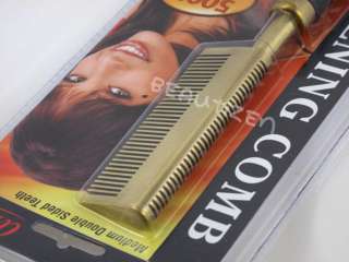 ANNIE Electrical Straightening Comb Double Sided Teeth  
