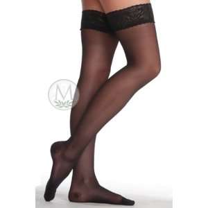  Juzo Attractive OTC 5140 AG Thigh High Sheer Lace Silicone 